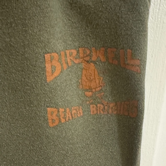 Men's Olive Green Birdwell Sweat Pants - Picture 4 of 4